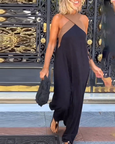 Lexi - Stylish Crossover Neckline Dress