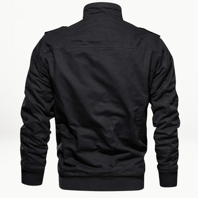 Vincent - Stylish Fleece Lining Military Jacket For Men