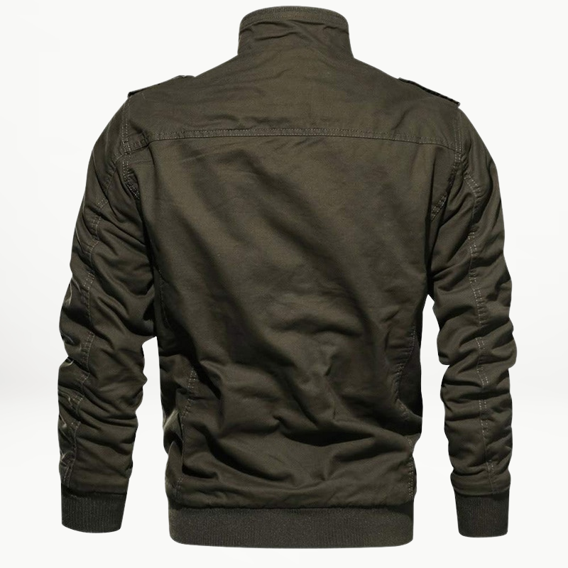 Vincent - Stylish Fleece Lining Military Jacket For Men