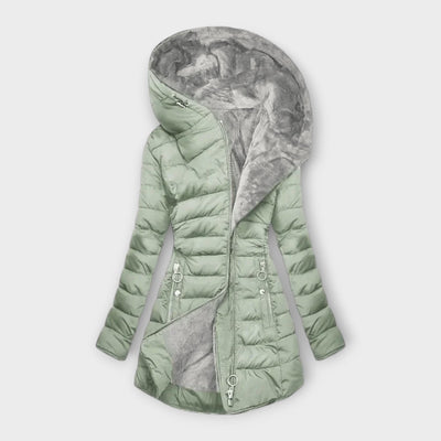 Kori - Cozy fur-lined coat