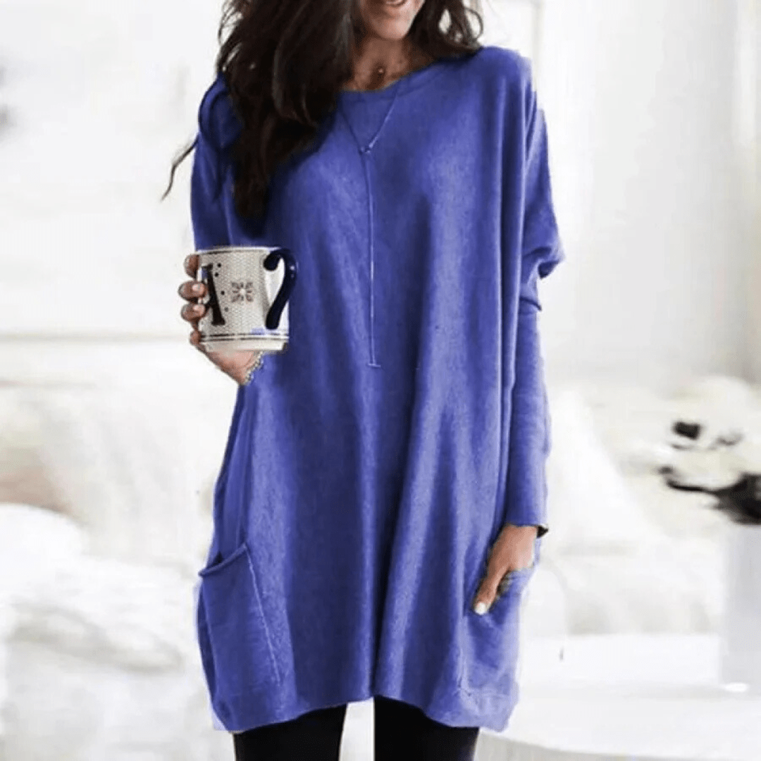 Julia - Casual Pocket Sweater