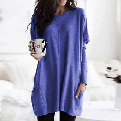 Julia - Casual Pocket Sweater