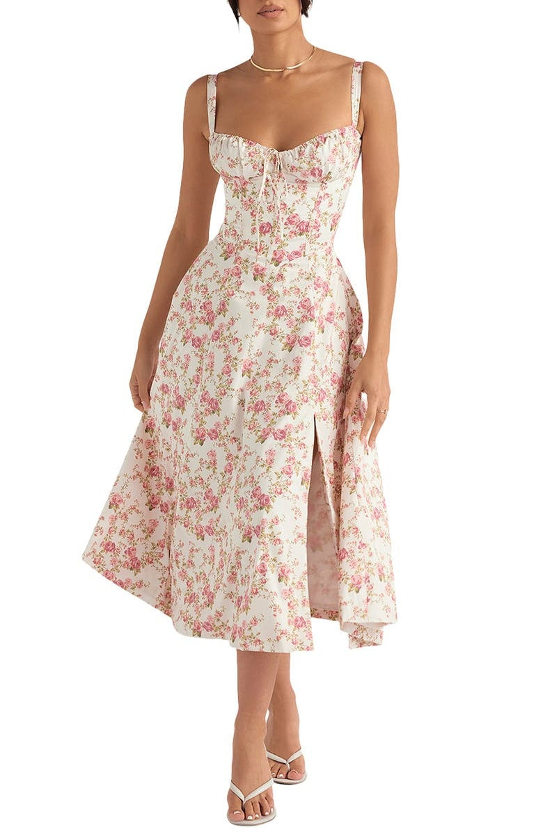 Alicia - Elegant French Style Belted Strap Dress