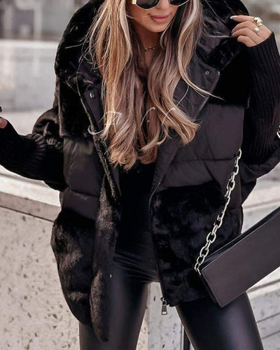 RAINA - Cozy hooded jacket