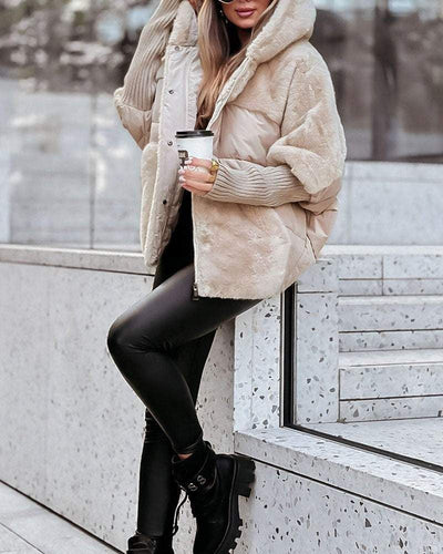RAINA - Cozy hooded jacket