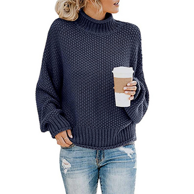 Noel - Comfortable turtleneck sweater
