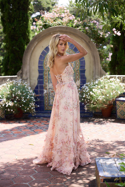 Serena™ - Peach Carpet Dress