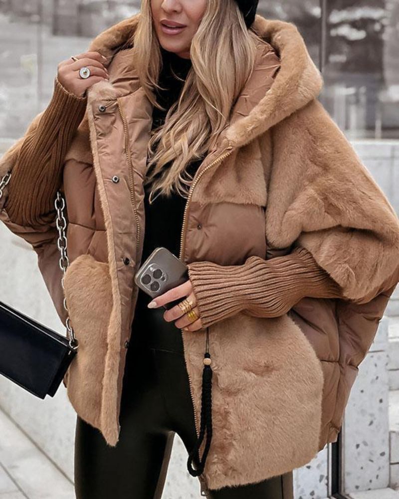RAINA - Cozy hooded jacket