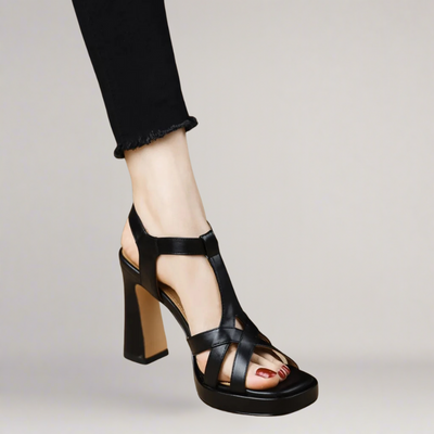Eloise™ - ELEGANT HIGH-HEEL SANDAL WITH ARTISANAL DESIGN