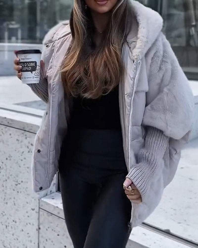 RAINA - Cozy hooded jacket