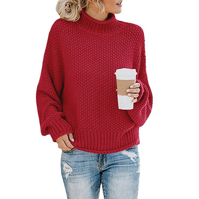 Noel - Comfortable turtleneck sweater