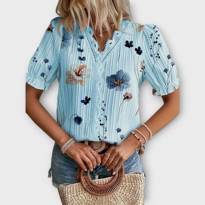 Emily – Stylish V-Neck Blouse