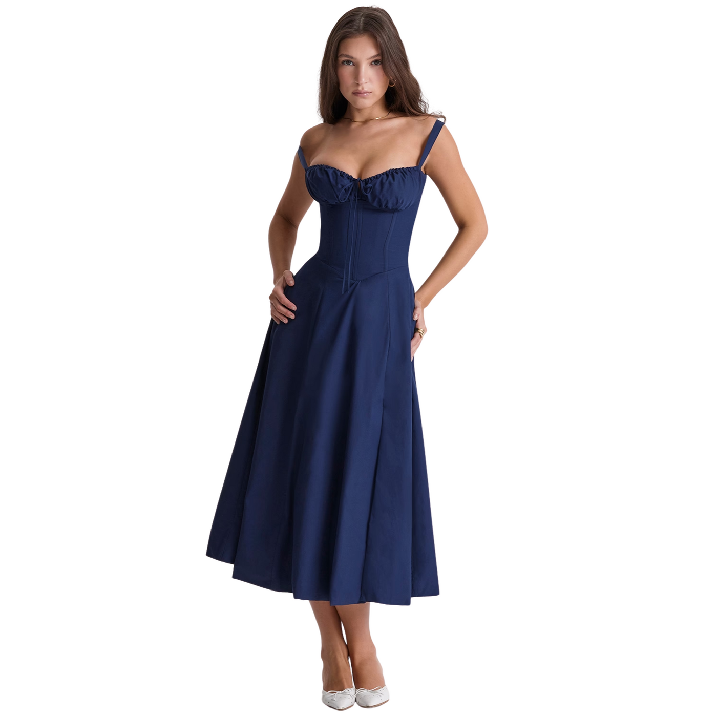 Taryn - Flowy Boho Slip Skirt Dress