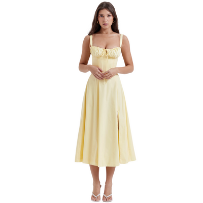 Taryn - Flowy Boho Slip Skirt Dress