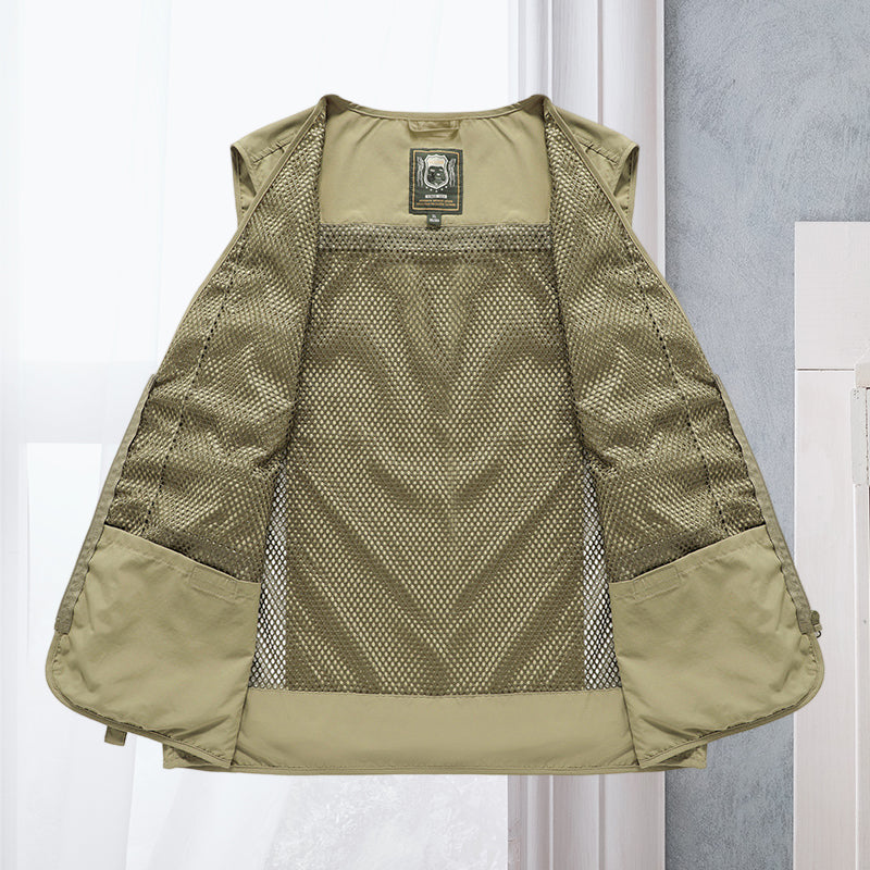 Toby - Waterproof Utility Vest For Men