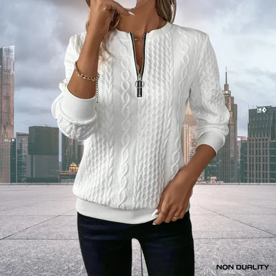 Dolly - Non-Duality Zip-Up Sweatshirt