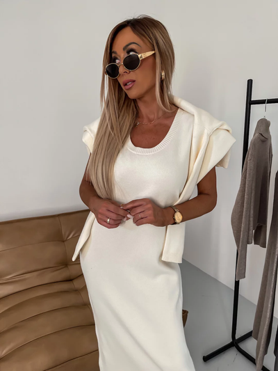 Nicole - Knitted Set for Autumn/Winter for Women
