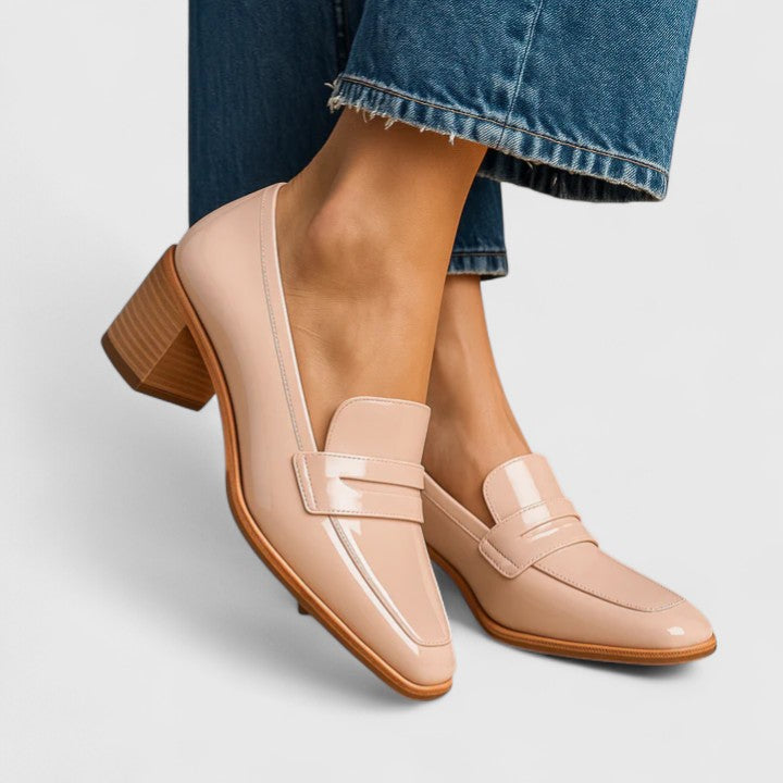 Mykzelle - Elegant Loafers with Heels