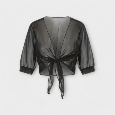 Olivia – Blouse with Open Front