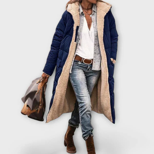 Kora - Cozy fur-lined coat