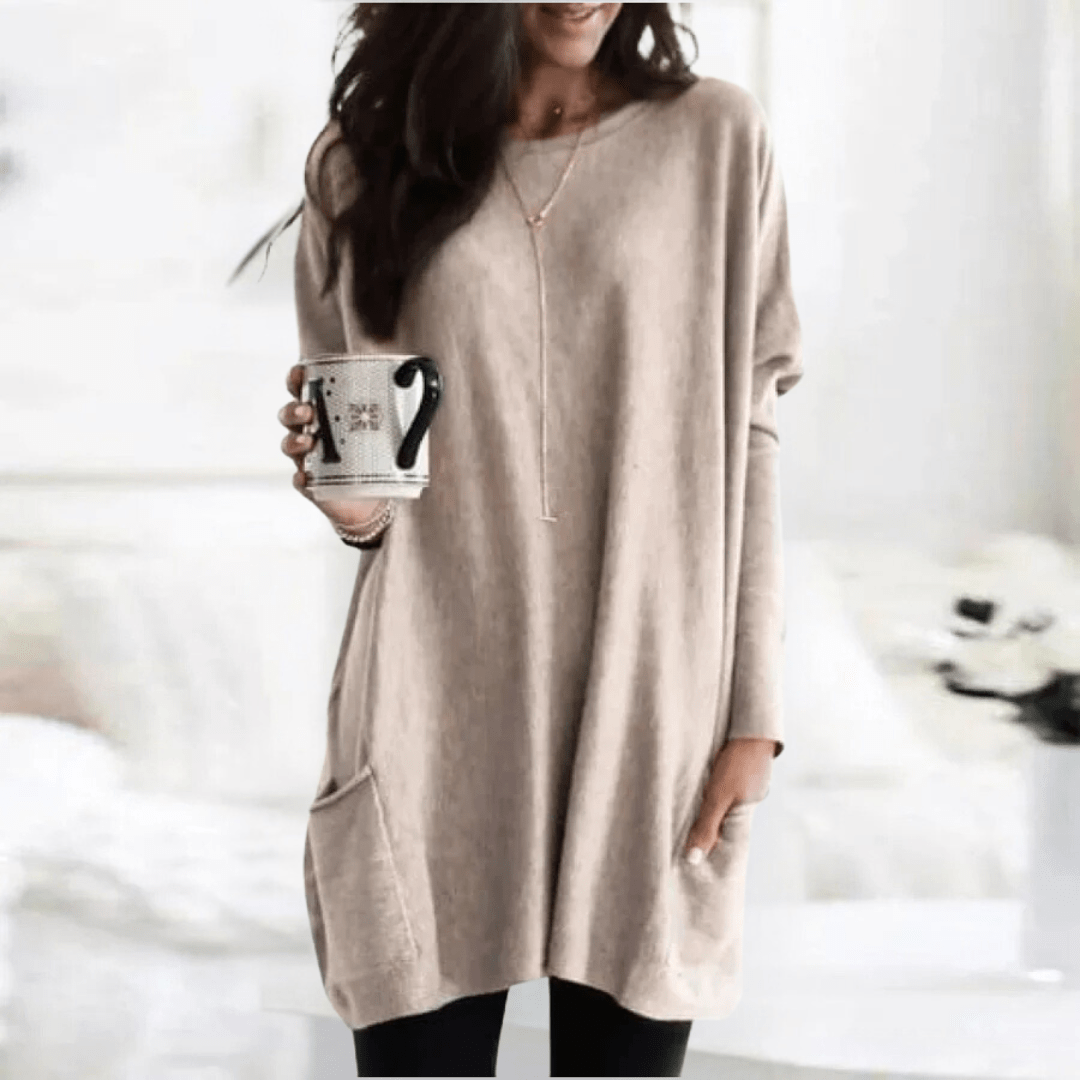 Julia - Casual Pocket Sweater
