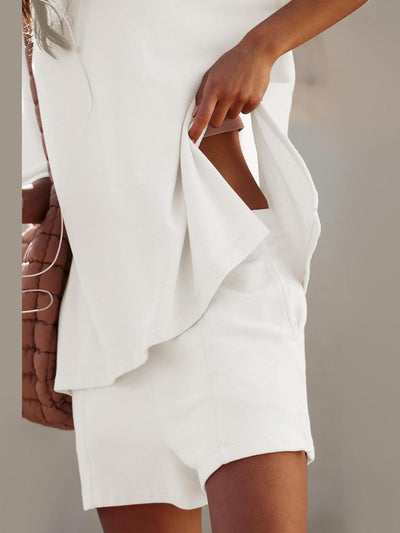 Suzanne - Sophisticated Slit Suit
