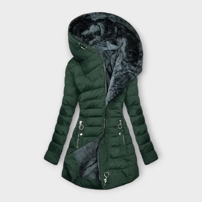 Kori - Cozy fur-lined coat