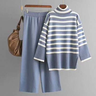 Jessica - Stylish Turtleneck 2 Piece Set