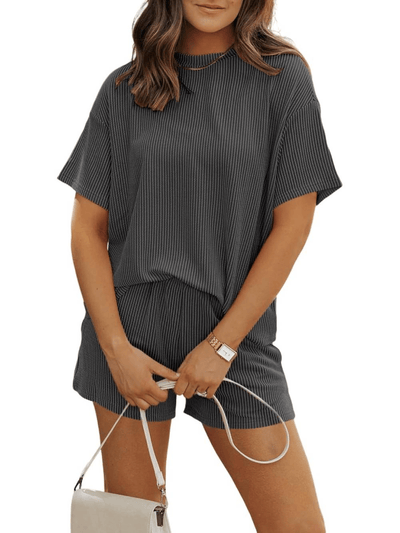 Halle - Chic Ribbed Set