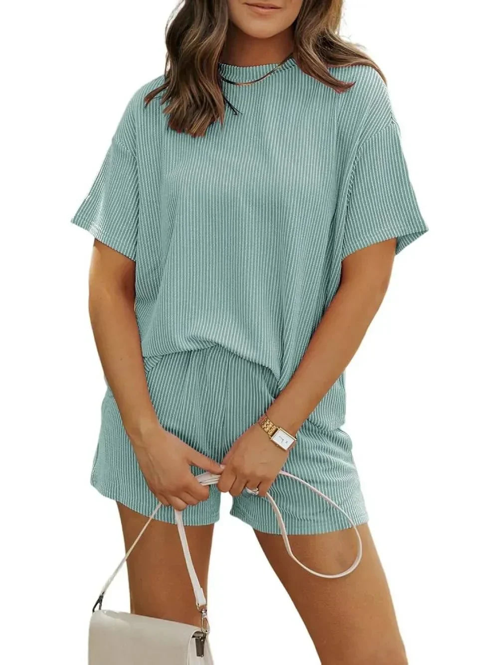 Halle - Chic Ribbed Set
