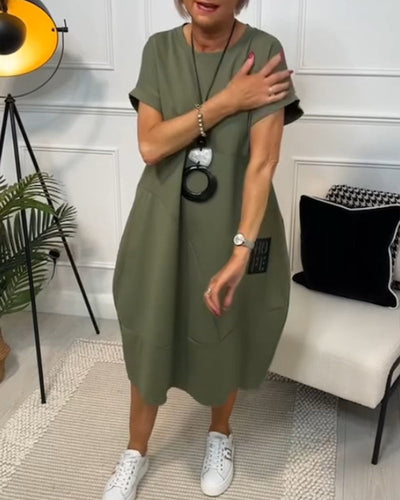 Tatum - Stylish Short Sleeved Dress