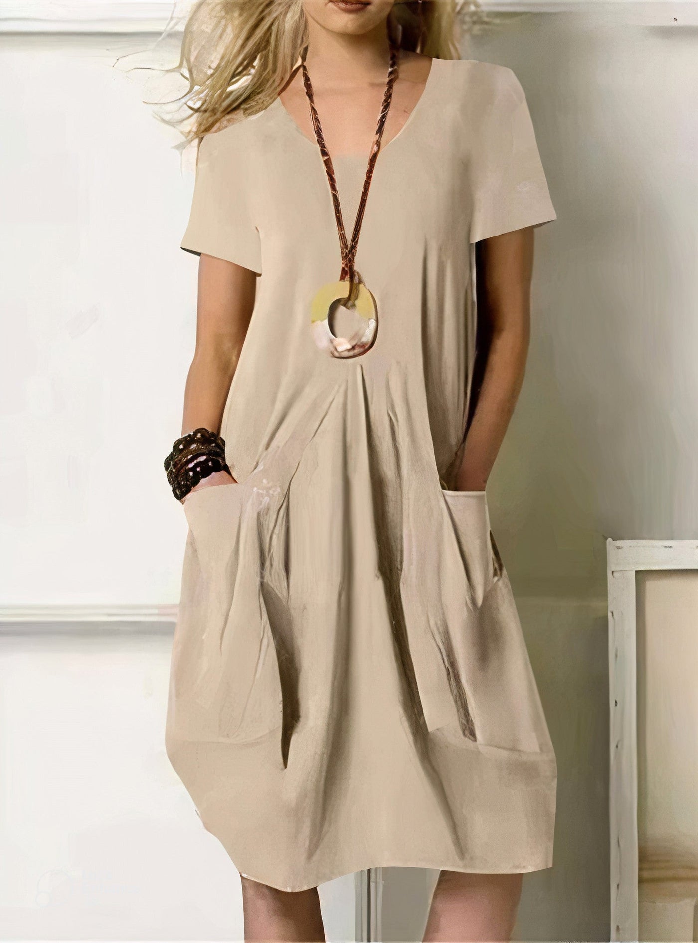Sadie - Summer Loose Long Pocket Dress