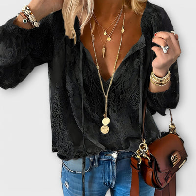 Adelina - Elegant Lace Blouse