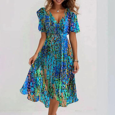 LILY™ - ELEGANT SUMMER DRESS WITH FLUID SILHOUETTE