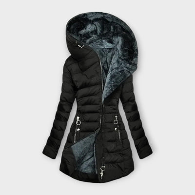 Kori - Cozy fur-lined coat
