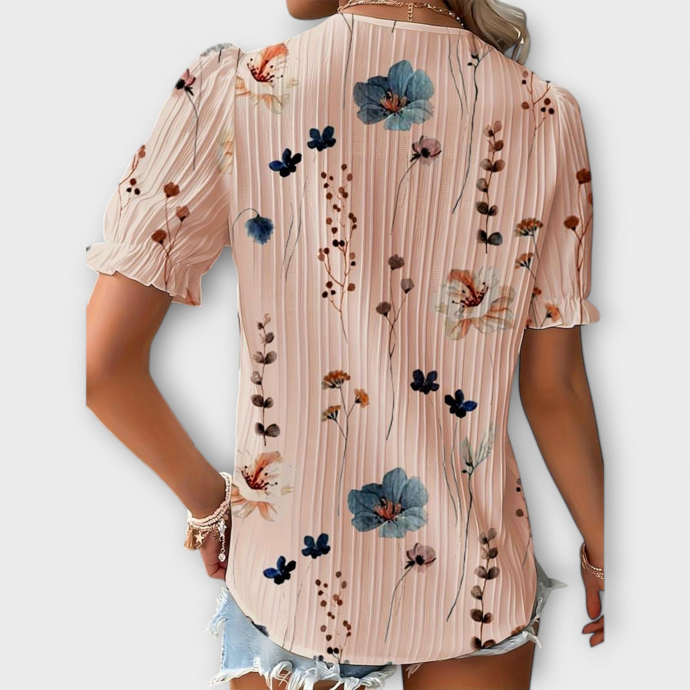 Emily – Stylish V-Neck Blouse