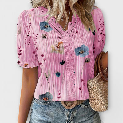 Emily – Stylish V-Neck Blouse