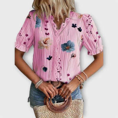 Emily – Stylish V-Neck Blouse