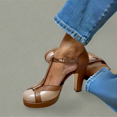 Krisel - Elegant and comfortable sandals with heels