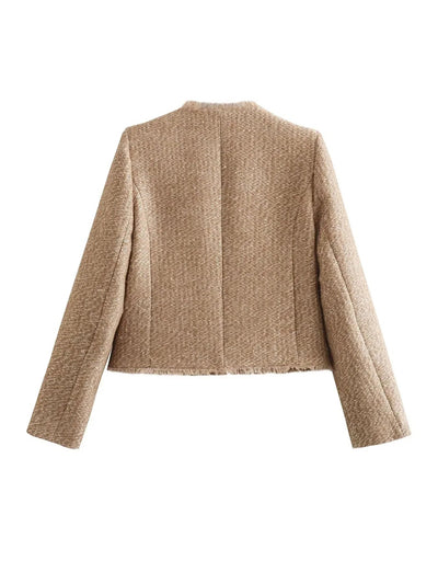 Women's herringbone jacket
