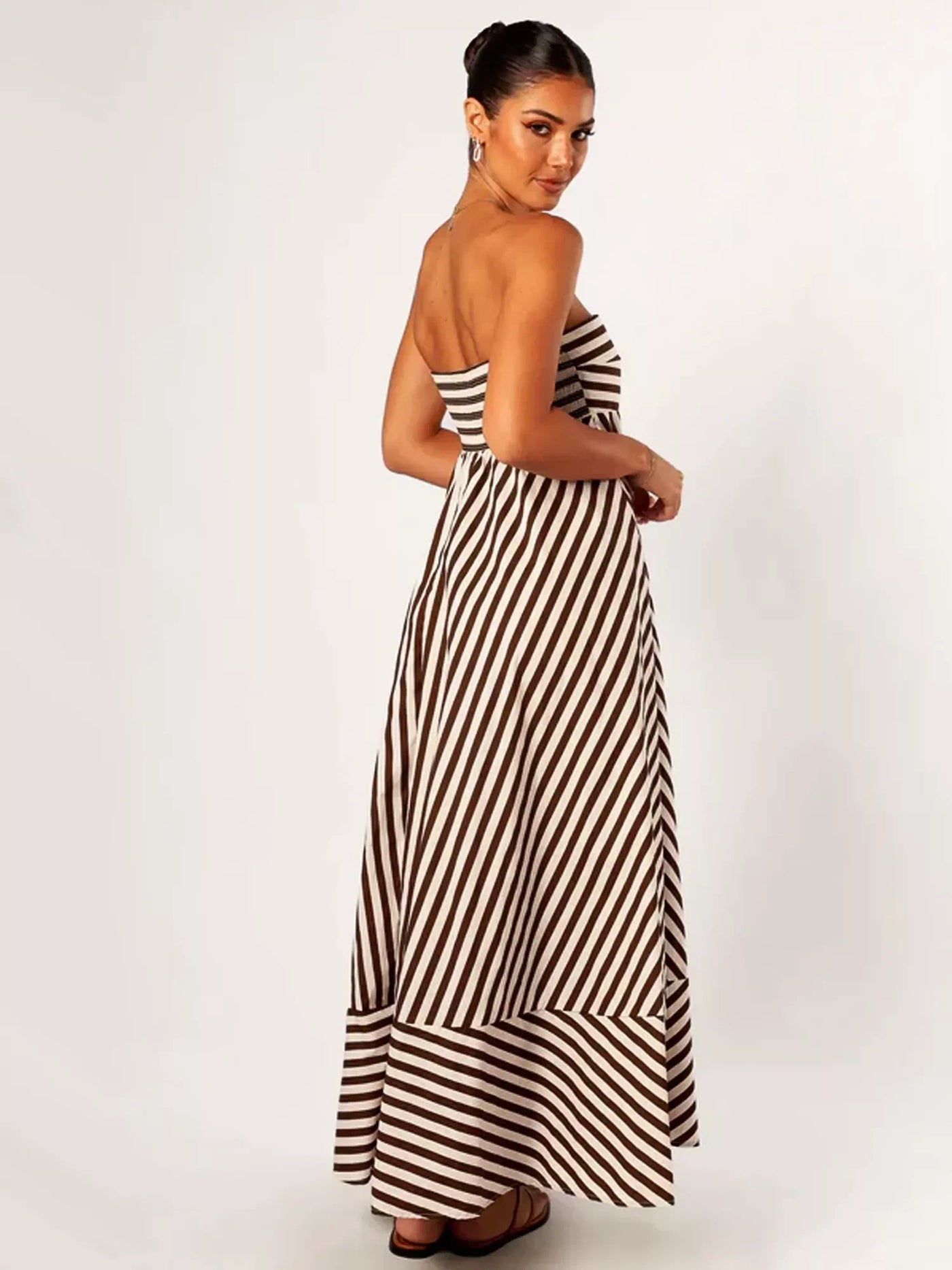 Tori - Comfortable Stylish Ruched Maxi Dress