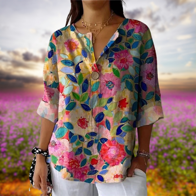 EVE - FLORAL BLOUSE