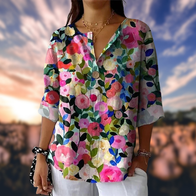EVE - FLORAL BLOUSE