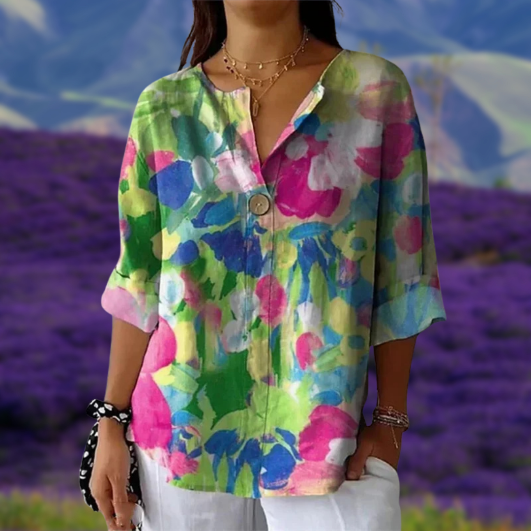 LACEY - FLORAL BLOUSE