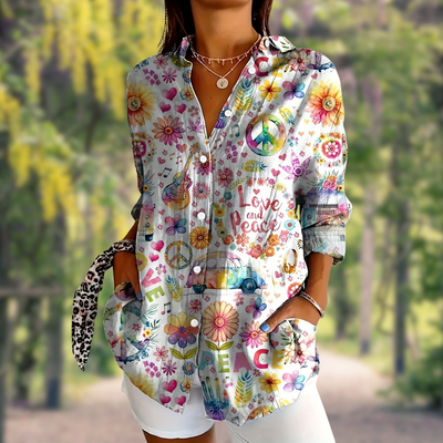 ANNE - PEACE BLOUSE