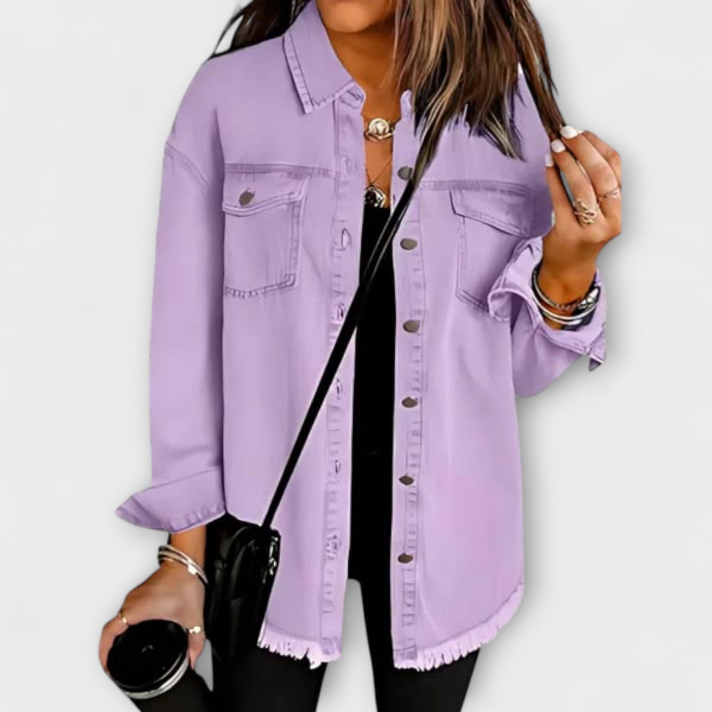 Veyra – Stylish casual denim shirt