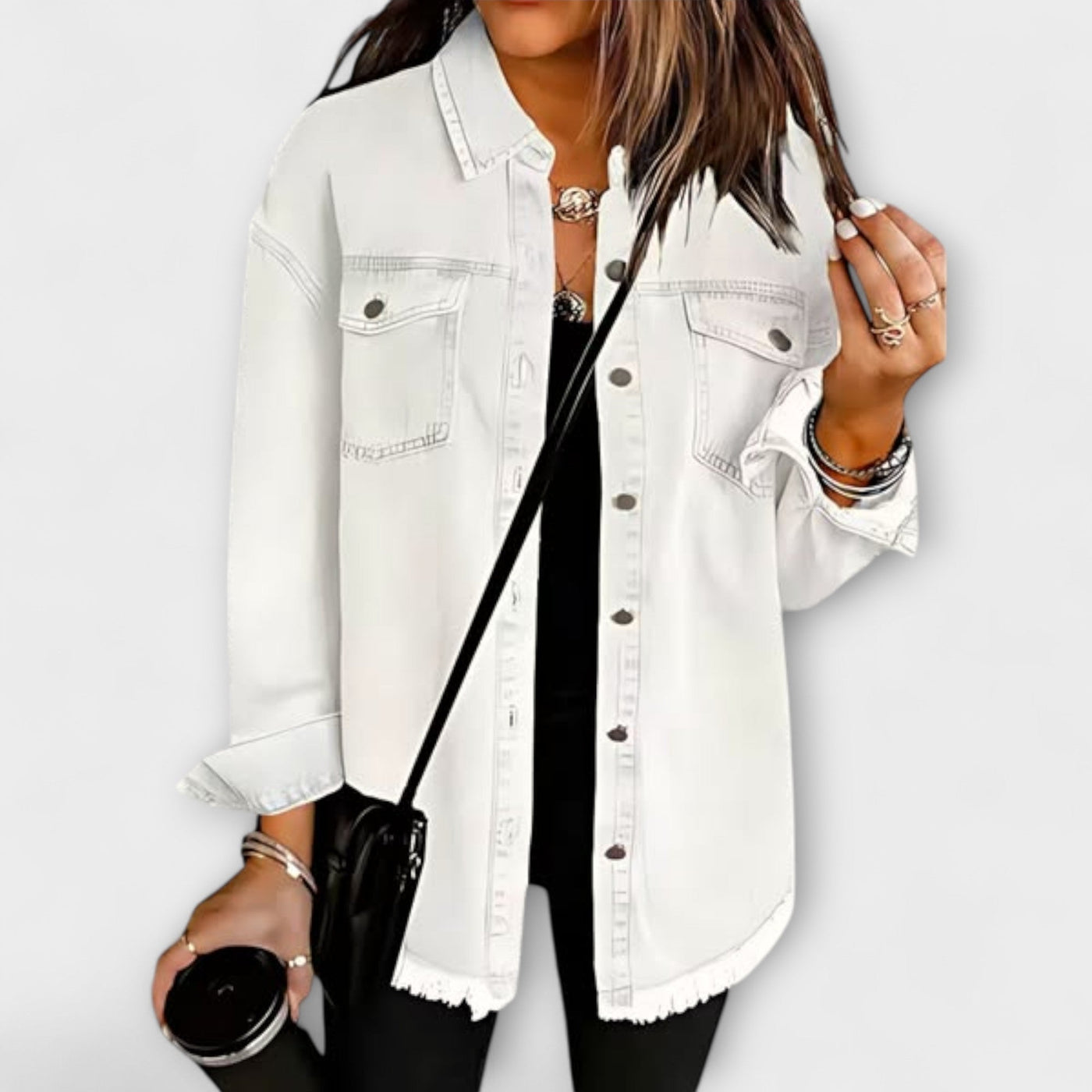 Veyra – Stylish casual denim shirt