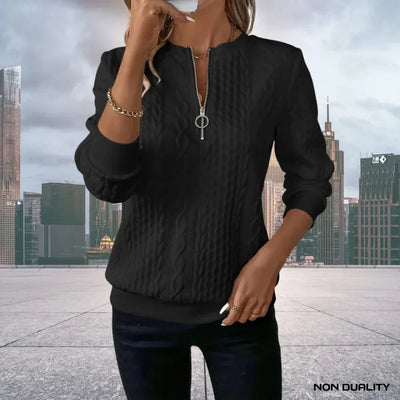 Dolly - Non-Duality Zip-Up Sweatshirt
