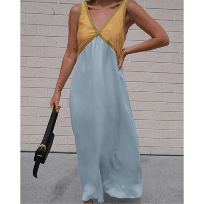 RENATA | V-NECK DRESS