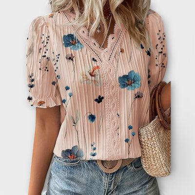 Emily – Stylish V-Neck Blouse